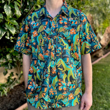 Load image into Gallery viewer, Jeff Granito's 'Island of the Lost' Modern Fit with Flex Button-Up Shirt - Unisex - Pre-Order (FREE SHIPPING in U.S.)