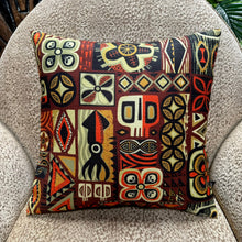 Load image into Gallery viewer, Jeff Granito's 'Geo Kapa' Pillow Cover - Ready to Ship! (FREE SHIPPING in U.S.)