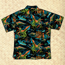 Load image into Gallery viewer, Jeff Granito's '20,000 Fears Under The Sea' Classic Aloha Button-Up Shirt - Unisex - Ready to Ship!