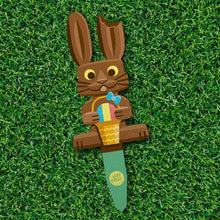 Load image into Gallery viewer, Jeff Granito's 'Shaved Ice Bunny' Metal Yard Stake - Pre-Order