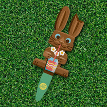 Load image into Gallery viewer, 'Tropical Bunny' Metal Yard Stakes Set of FOUR (4) - Pre-Order