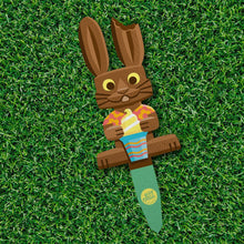 Load image into Gallery viewer, Jeff Granito's 'Pineapple Whip Bunny' Metal Yard Stake - Pre-Order