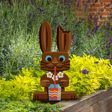 Load image into Gallery viewer, Jeff Granito's 'Mai Tai Bunny' Metal Yard Stake - Pre-Order
