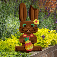 Load image into Gallery viewer, Jeff Granito's 'Pineapple Bunny' Metal Yard Stake - Pre-Order
