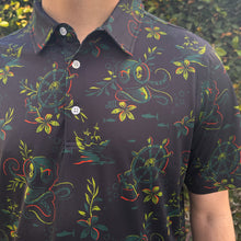 Load image into Gallery viewer, Jeff Granito's 'Deep Dive' Men's Performance Golf Polo - Ready to Ship - Shipping Included!