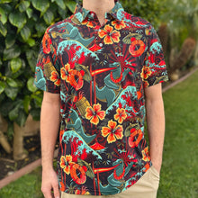 Load image into Gallery viewer, Jeff Granito's 'Rumzilla' Men's Performance Golf Polo - Ready to Ship! (FREE SHIPPING in U.S.)