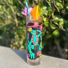 Load image into Gallery viewer, 'Maneater' Zombie Cocktail Glass - Rolling Pre-Order / Ready to Ship!