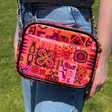 Load image into Gallery viewer, Jeff Granito's 'It's A Tiki World' Crossbody Bag - Pre-Order (FREE SHIPPING in U.S.)