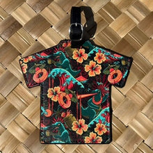 Load image into Gallery viewer, Jeff Granito's 'Rumzilla' Aloha Luggage Tag - Rolling Pre-Order / Ready to Ship!