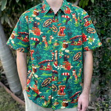 Load image into Gallery viewer, Jeff Granito's 'Backside of Christmas' Modern Fit Button-Up Shirt - Unisex - Ready to Ship (FREE SHIPPING in U.S.)