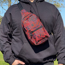 Load image into Gallery viewer, Jeff Granito's 'Danger A-Head Red' Park Bag - Pre-Order
