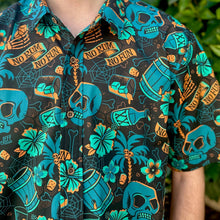 Load image into Gallery viewer, Jeff Granito's 'No Rum No Fun' Modern Fit Button-Up Shirt - Unisex - Ready to Ship! (FREE SHIPPING in U.S.)