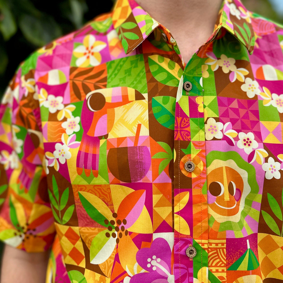 Jeff Granito's 'Californi-Aloha' Modern Fit Button-Up Shirt