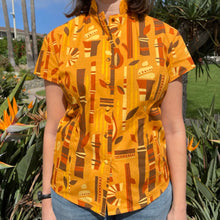 Load image into Gallery viewer, Jeff Granito's 'Rum Trader' - Classic Aloha Button-Up Shirt - Womens - Ready-To-Ship!