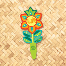 Load image into Gallery viewer, 'Aloha Spring' Metal Yard Stakes Set of THREE (3) - Pre-Order