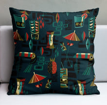 Load image into Gallery viewer, Jeff Granito's 'Atomic Cocktail' Pillow Cover - Ready to Ship! (FREE SHIPPING in U.S.)