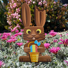 Load image into Gallery viewer, 'Shaved Ice Bunny' Metal Yard Stake - Pre-Order
