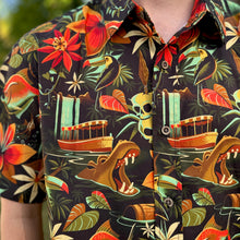 Load image into Gallery viewer, Jeff Granito's 'Piranha River Cruise' Modern Fit Button-Up Shirt - Unisex - Ready to Ship! (FREE SHIPPING in U.S.)