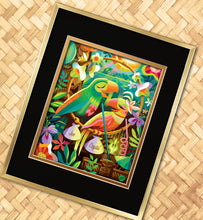 Load image into Gallery viewer, Jeff Granito’s Personalized 'Birds of a Feather' 8X10 Matted Print and 11X14 Gold Frame Set - Limited Time Pre-Order