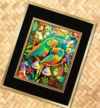 Load image into Gallery viewer, Jeff Granito’s Personalized 'Birds of a Feather' 8X10 Matted Print and 11X14 Gold Frame Set - Limited Time Pre-Order