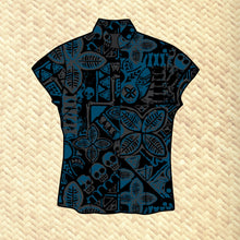 Load image into Gallery viewer, Jeff Granito's 'Danger A-Head' - Women's Aloha Shirt