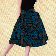 Load image into Gallery viewer, Jeff Granito's 'Danger A-Head' - Aloha Skirt - Ready to Ship!