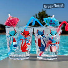 Load image into Gallery viewer, Jeff Granito's 'Red, Whiskers and Blue' BreakResist Cocktail Tumbler - Pre-Order