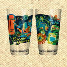 Load image into Gallery viewer, Jeff Granito's 'Buzzed and Beyond' Pint Glass (1) - Ready to Ship!