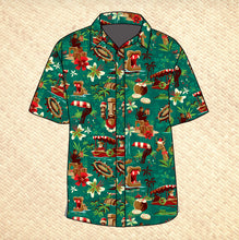 Load image into Gallery viewer, Jeff Granito's 'Backside of Christmas' Modern Fit Button-Up Shirt - Unisex - Pre-Order (FREE SHIPPING in U.S.)