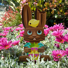 Load image into Gallery viewer, Jeff Granito's 'Sweet Treat Pineapple Bunny' Metal Yard Stake - Pre-Order!