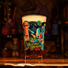 Load image into Gallery viewer, Jeff Granito's 'Buzzed and Beyond' Pint Glass (1) - Ready to Ship!