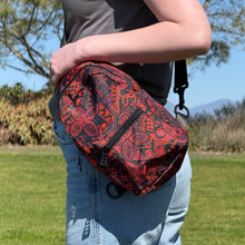 Load image into Gallery viewer, Jeff Granito's 'Danger A-Head Red' Park Bag - Pre-Order