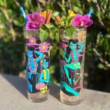 Load image into Gallery viewer, 'Maneater' Zombie Cocktail Glass - Rolling Pre-Order / Ready to Ship!