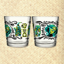 Load image into Gallery viewer, Jeff Granito's 'Calling All Spirits' Mai Tai Cocktail Glass (1) - Ready to Ship!