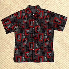Load image into Gallery viewer, Jeff Granito's 'Monster Mashup' Classic Aloha Button Up-Shirt - Unisex - Ready to Ship!