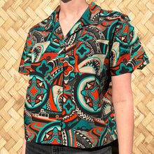 Load image into Gallery viewer, LAST CHANCE, 'Cal-Amity Island' Womens Button-Up Shirt