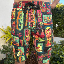 Load image into Gallery viewer, Jeff Granito's 'Gateway to Tiki' Board Shorts - Ready to Ship!