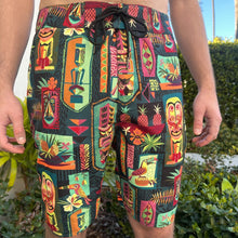Load image into Gallery viewer, Jeff Granito's 'Gateway to Tiki' Board Shorts - Ready to Ship!