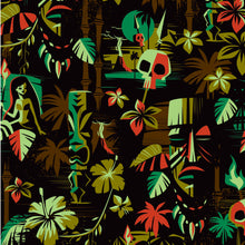 Load image into Gallery viewer, PRE ORDER, 'Dark Expedition Dawn' Classic Aloha Button Up-Shirt - Womens