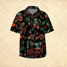 Load image into Gallery viewer, 'Dark Expedition Sunset' Modern Fit with Flex Button-Up Shirt - Unisex - Ready to Ship!