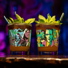 Load image into Gallery viewer, Jeff Granito's '13 Mockingbirds' Mai Tai Cocktail Glass (1) - Ready to Ship!