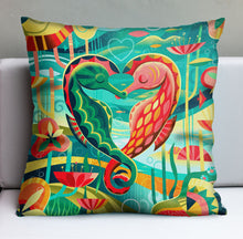 Load image into Gallery viewer, Jeff Granito's 'Deep in Love' Pillow Cover - Ready to Ship! (FREE SHIPPING in U.S.)