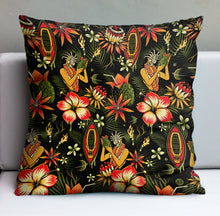 Load image into Gallery viewer, Jeff Granito's 'Doggone Tropics' Pillow Cover - Ready to Ship! (FREE SHIPPING in U.S.)