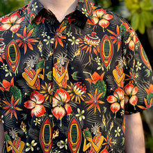 Load image into Gallery viewer, Jeff Granito's 'Doggone Tropics' Modern Fit Button-Up Shirt - Unisex - Ready to Ship! (FREE SHIPPING in U.S.)