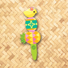 Load image into Gallery viewer, Jeff Granito's 'Chick Pineapple Pal' Metal Yard Stake - Pre-Order!