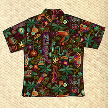 Load image into Gallery viewer, Jeff Granito's 'Forbidden Jungle' - Classic Aloha Button-Up Shirt - Unisex - Ready to Ship!