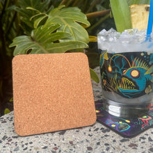 Load image into Gallery viewer, 'Dwellers of the Deep' Wooden Coaster Set of Two