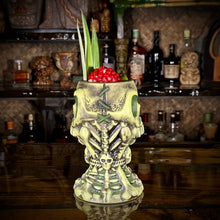 Load image into Gallery viewer, Jeff Granito's Calix Mortis - ceramic Tiki Mug - Ready to Ship (FREE SHIPPING in U.S.)