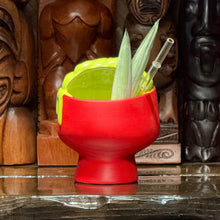 Load image into Gallery viewer, Jeff Granito's Sip for Brains (Rotten Red) - Ceramic Zombie Tiki Mug - Limited Edition / Limited Time Pre-Order