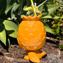 Load image into Gallery viewer, Jeff Granito's Pineapple Bird Tiki Mug, sculpted by Thor - Ready to Ship (FREE SHIPPING in U.S.)